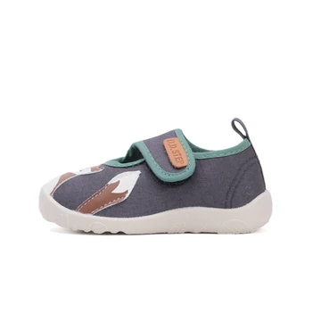 D.D.step kisfiú vászoncipő, szürke, rókás