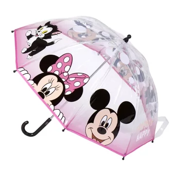 Disney Minnie esernyő, gyerek, átlátszó