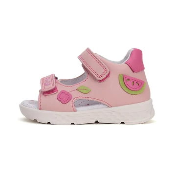 Ponte20 szupinált kislány szandál, rózsaszín gyümölcsös