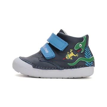 D.D.step kisfiú átmeneti cipő kék, kígyós