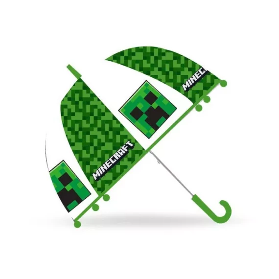 Minecraft esernyő, gyerek, átlátszó
