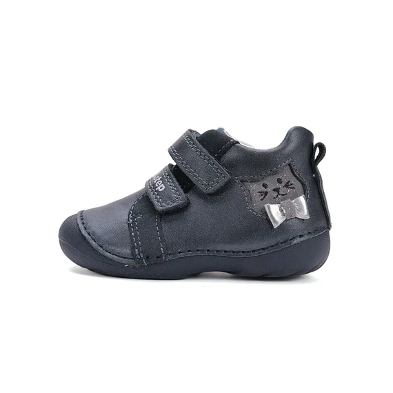 D.D.step kislány átmeneti cipő sötétkék, cicás