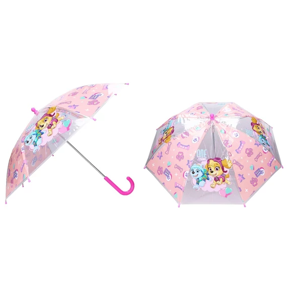 Mancs őrjárat Sky esernyő, gyerek, átlátszó