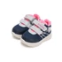 Kép 5/6 - D.D.step kislány sötétkék, szivecskés sportcipő, LED (22-27)