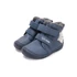 Kép 5/7 - D.D.step bélelt kisfiú téli cipő szürkéskék, borz mintával (20-25)